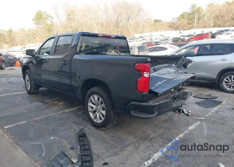 2025 Chevrolet Silverado 1500 2Wd Short Bed Custom from USA, damaged, VIN 1GCPABEK7SZ255616